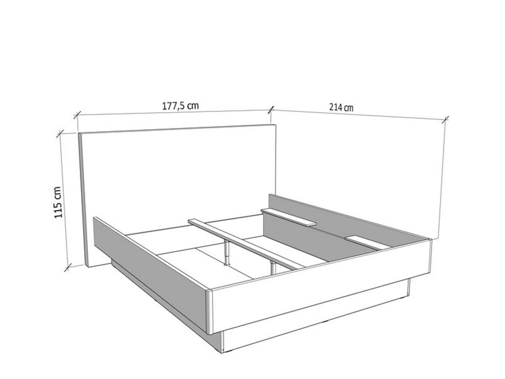 Letto Matrimoniale Ragogna, Letto Matrimoniale Testiera Imbottita Effetto Velluto, Grigio Tortora