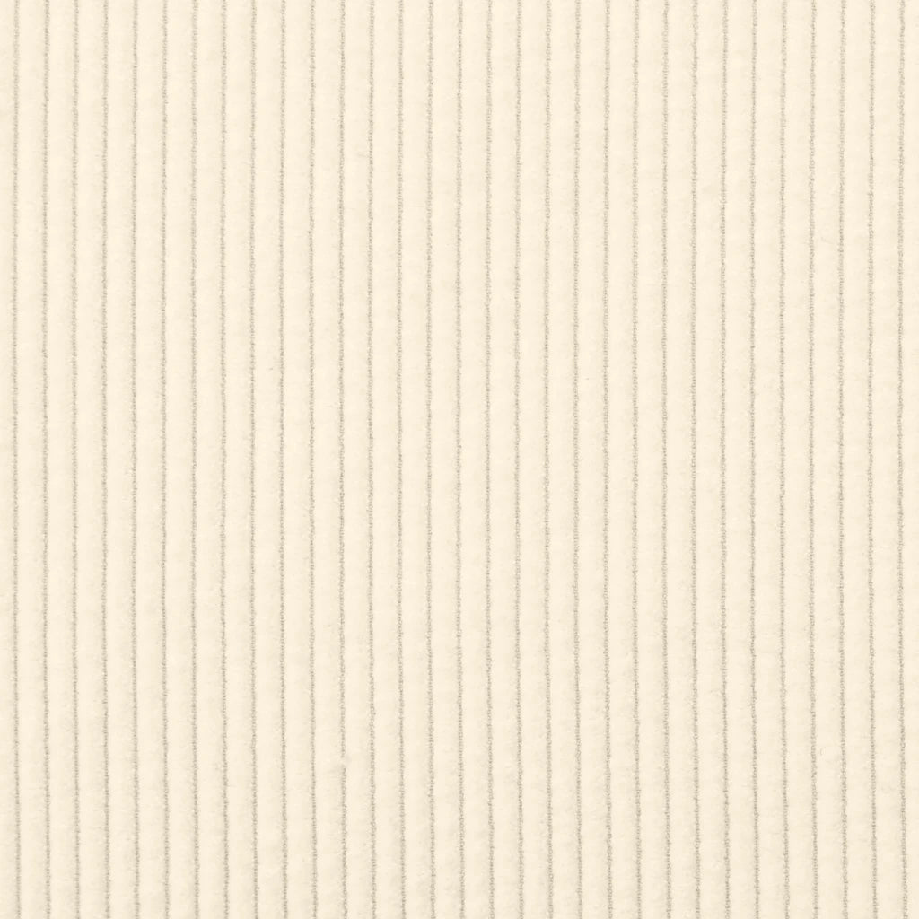 Sdraio con Cuscino Destro in Velluto a Coste Crema CFW7641731
