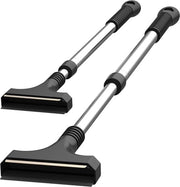 Iscialatrice per ghiaccio lunga con lamina in ottone e manico telescopico - isciatrice per auto - alluminio - 1 pezzo