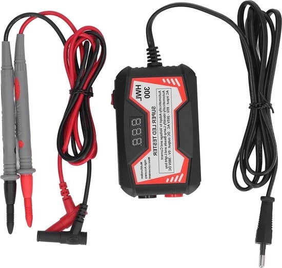 Testatore di lampadine LED per illuminazione di sfondo TV - Testatore di lampadine LED per lampadine a striscia - Reparazione test tool - 85-265V - testatore di tensione.