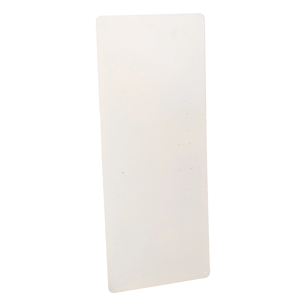 Targa in metallo marrone 20x50x0,6h