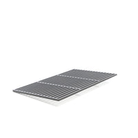 Griglia rettangolare in ghisa 67 x 40 cm per barbecue a carbone e a gas