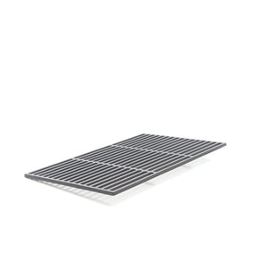 Griglia rettangolare in ghisa 67 x 40 cm per barbecue a carbone e a gas