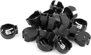Scatola di stoccaggio per 20 batterie CR2450 in contenitore in plastica nero