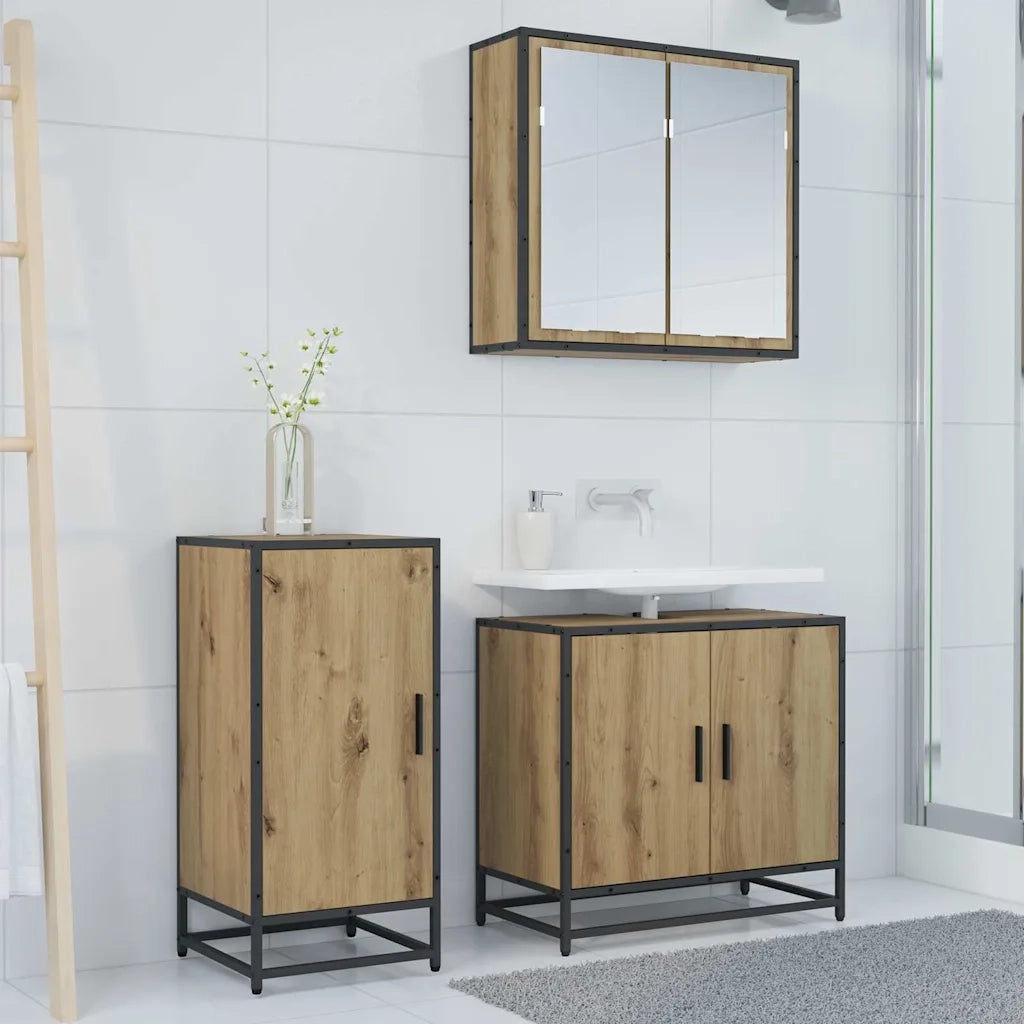 Credenza Rovere artigianale 35,5 x 35 x 76 cm