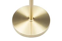 Lampada da Terra Glamy 4 Light Ø54x176 cm in Ferro e Vetro Bianco e Oro