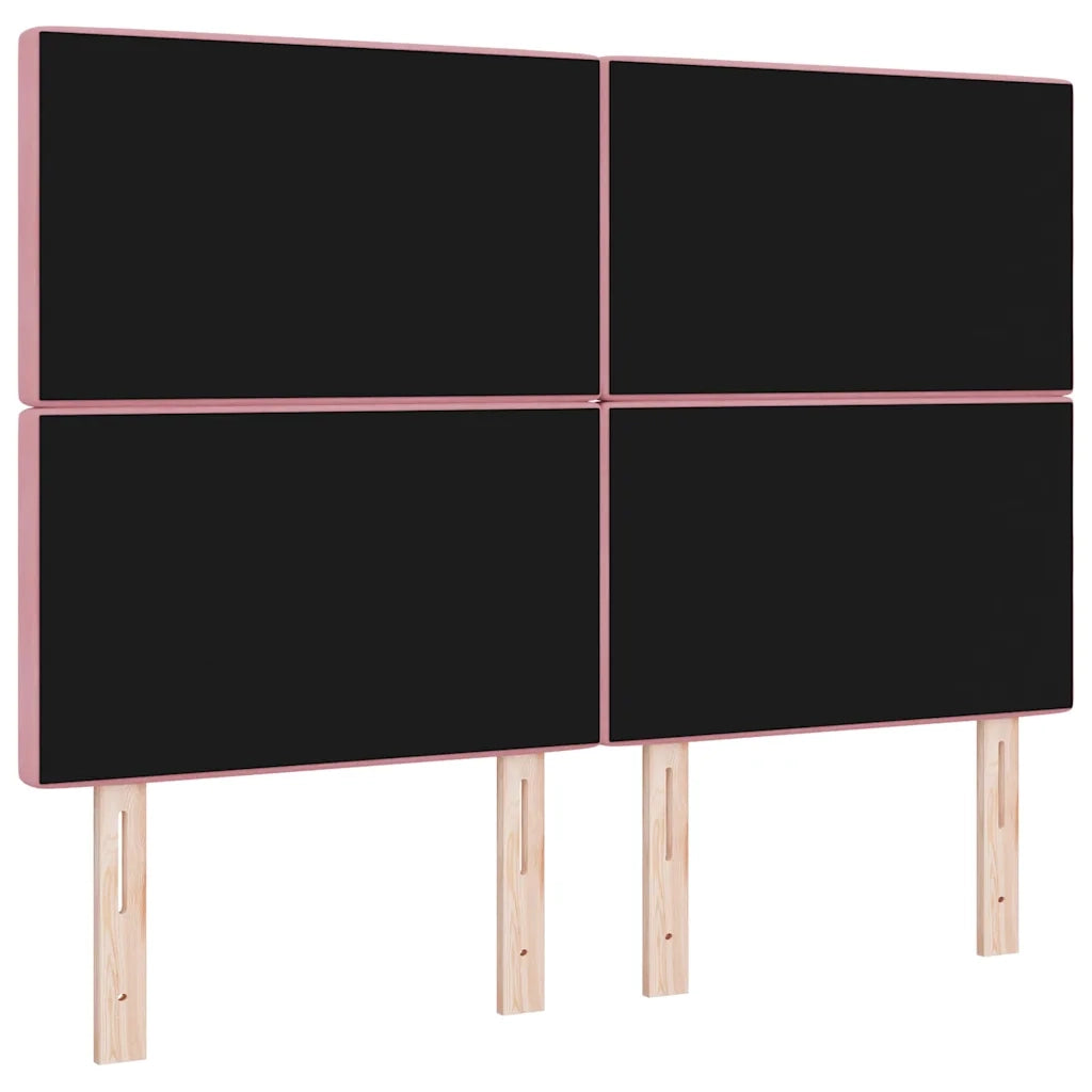 Testiera in Velluto Argille con testiera Rosa 160 cm Velluto 3337769