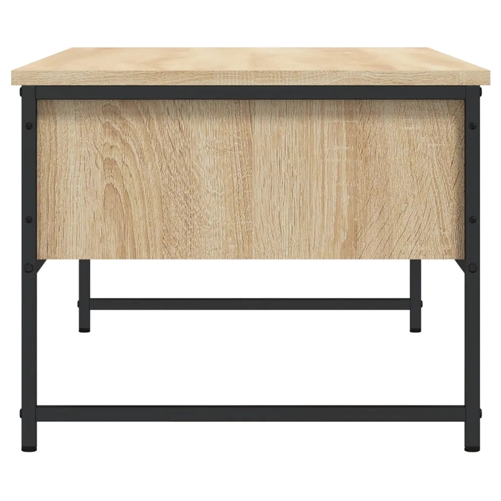 Tavolino Salotto Rovere Sonoma 101x49x39,5 cm Legno Multistrato 837738
