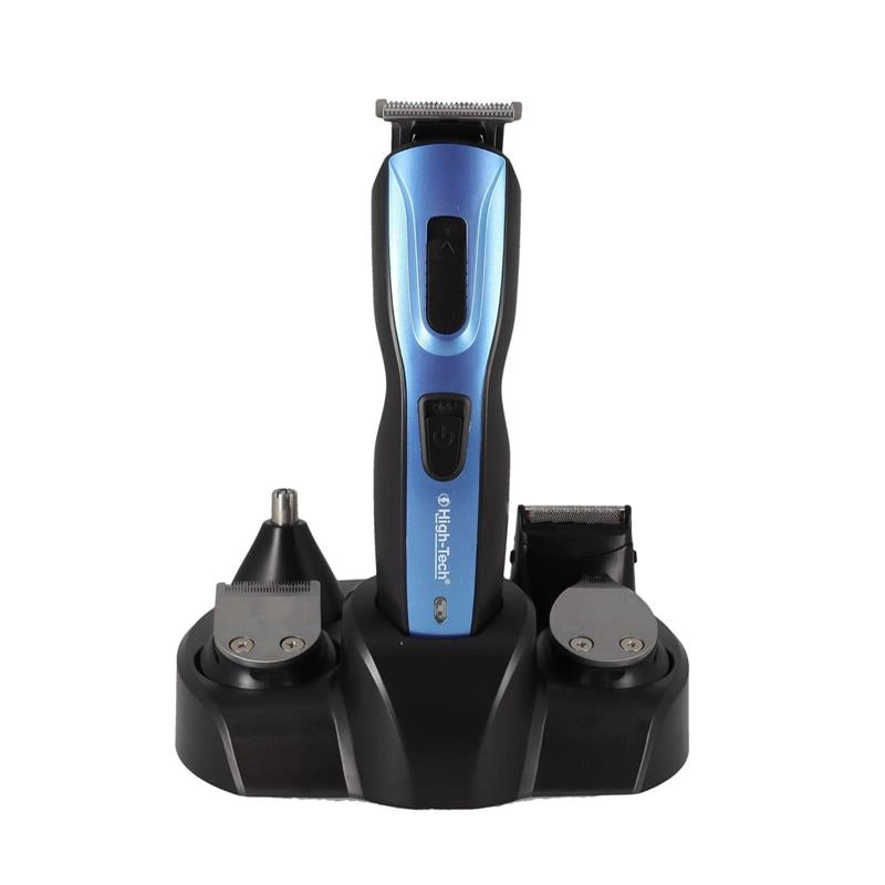 HIGH-TECH TAGLIA CAPELLI E REGOLABARBA WIRELESS 5 IN 1 CON AUTONOMIA DI RICARICA DI 60 MINUTI ASENZA FILI