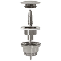 Tappo Rea Brush Nickle Inox