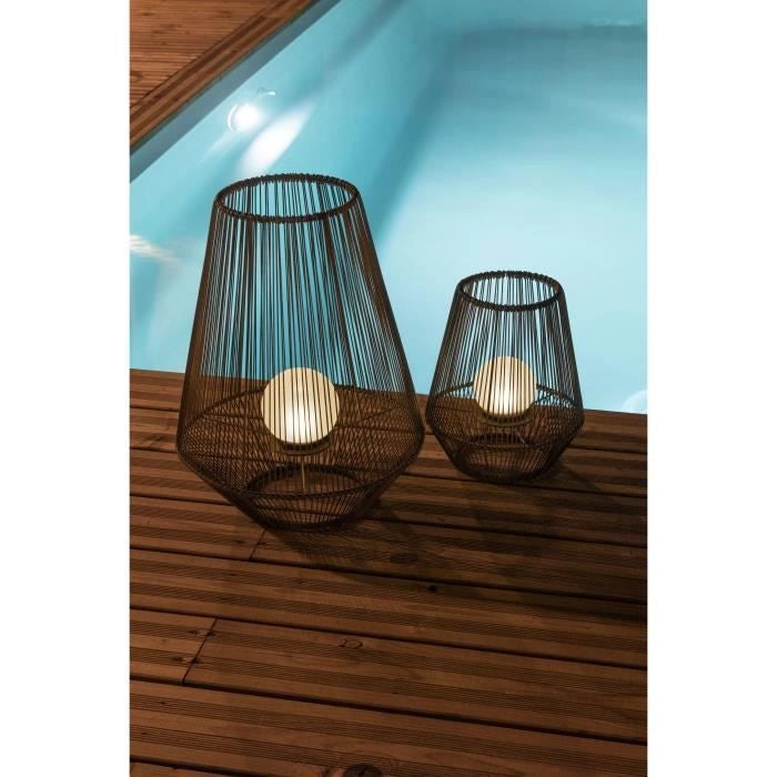 Lanterna decorativa H30 - sfera perla - GALIX