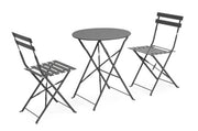 Set Bistrot Austin 3 pezzi (1 tavolo + 2 sedie)