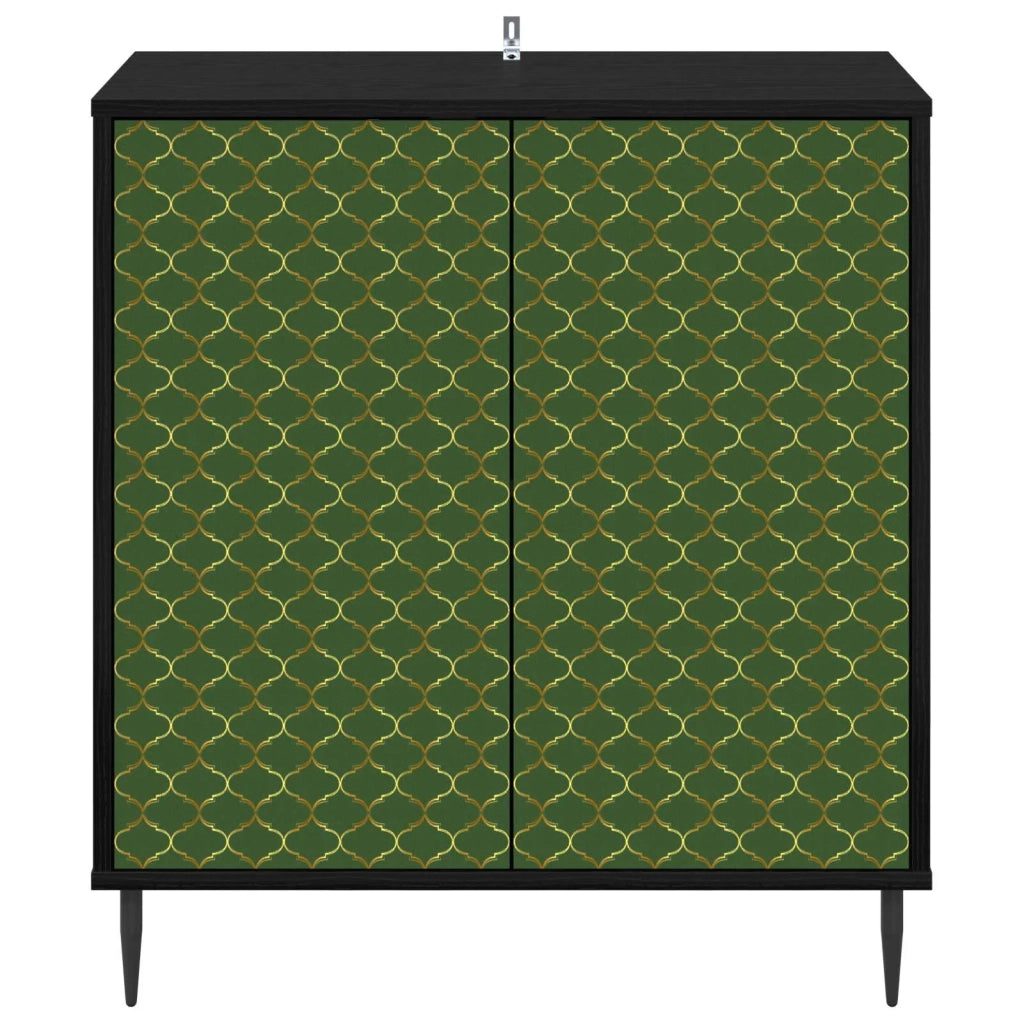 Credenza GELEEN Rovere Nero 69 x 33 x 76 cm 8006931