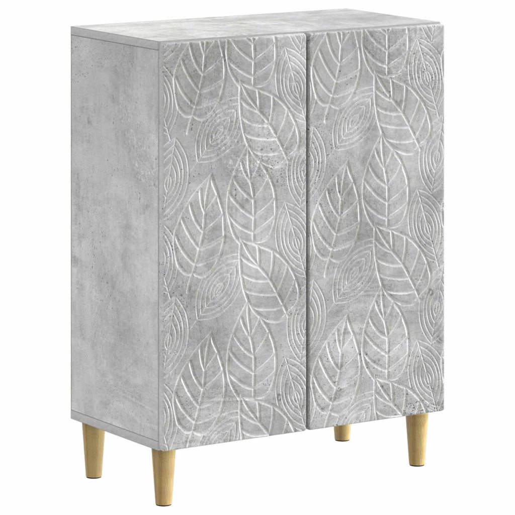 Mobiletto da Bagno DELFT Grigio Cemento 59,5 x 31 x 80 cm 897058