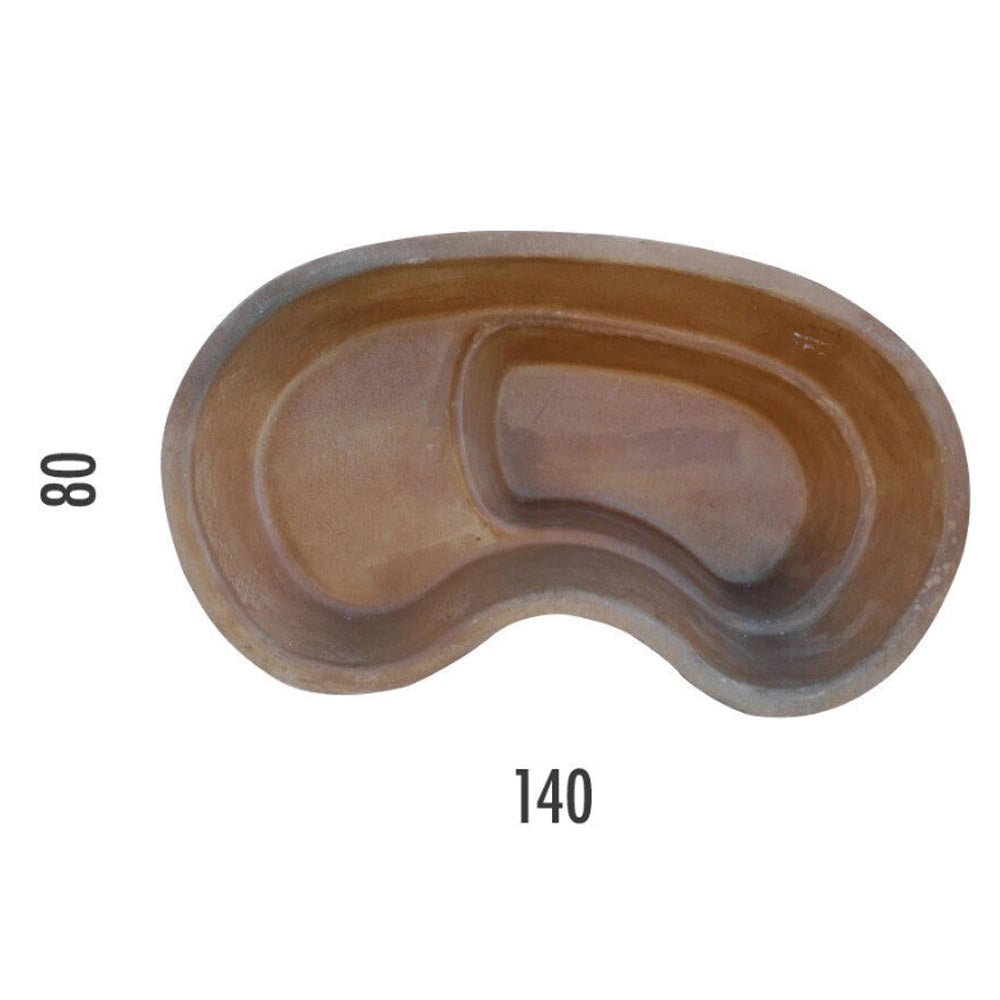 Laghetto polinesia cm 140x80x45 capacità litri 200 giardino
