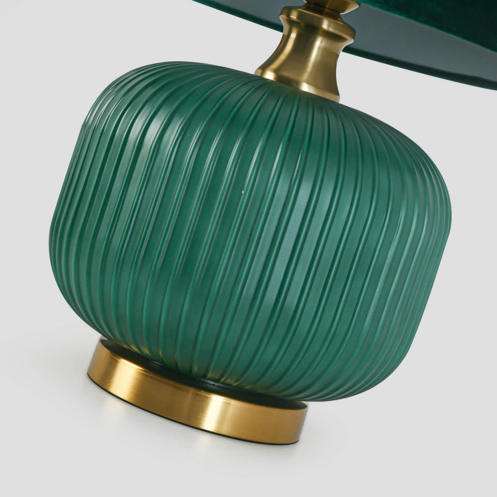 Lampada da tavolo Tamiza piccola verde E27 Light Prestige