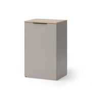 Vicco Credenza Grigio 50 x 80 cm con ripiano