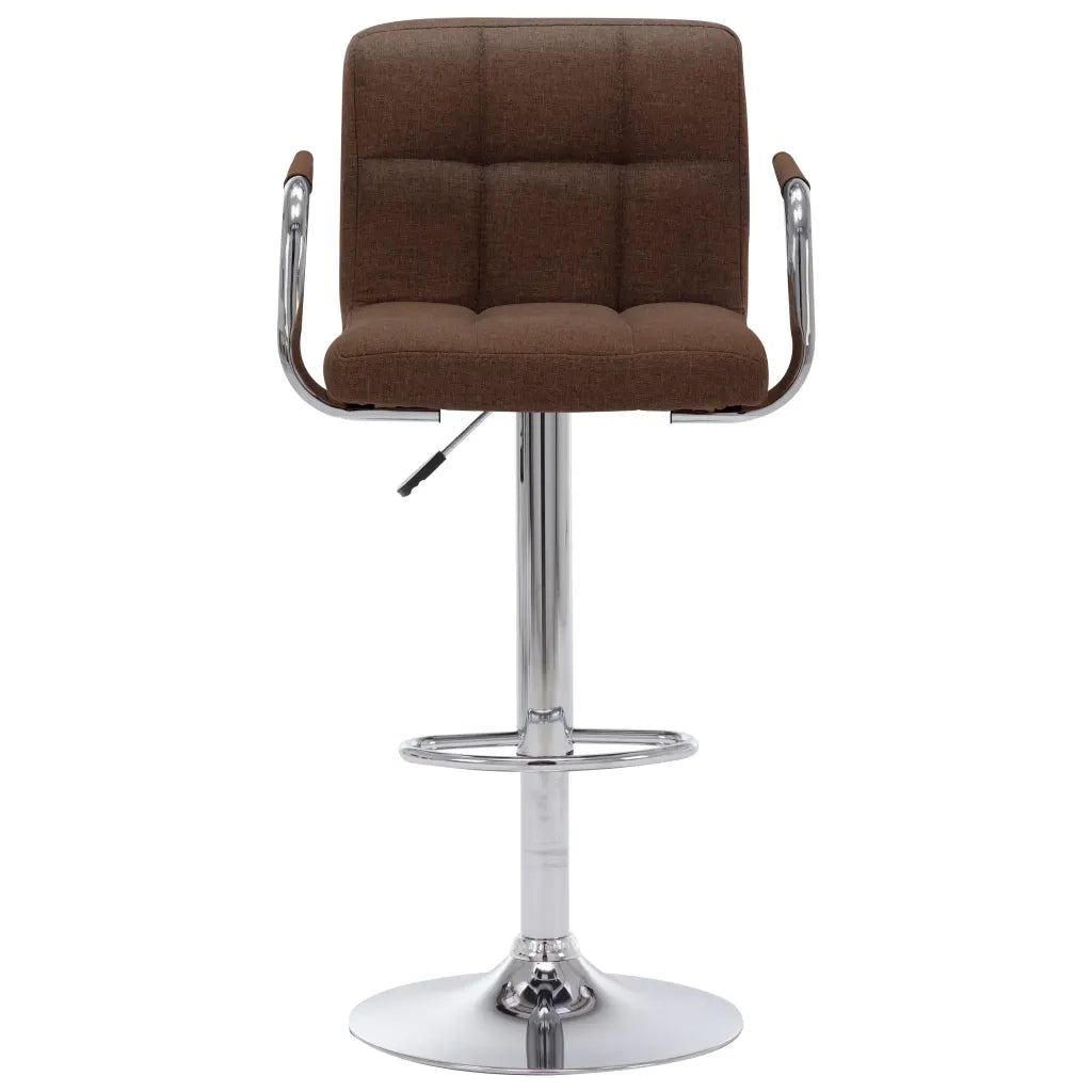 Sedia da Bar Marrone in Tessuto cod mxl 58721