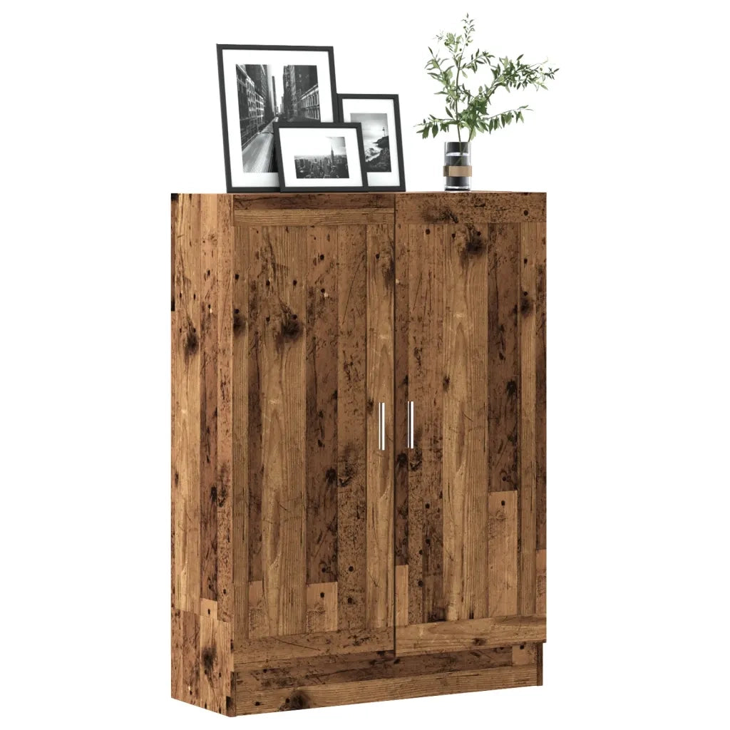 Libreria Legno Antico 82,5x30,5x115 cm in Truciolato