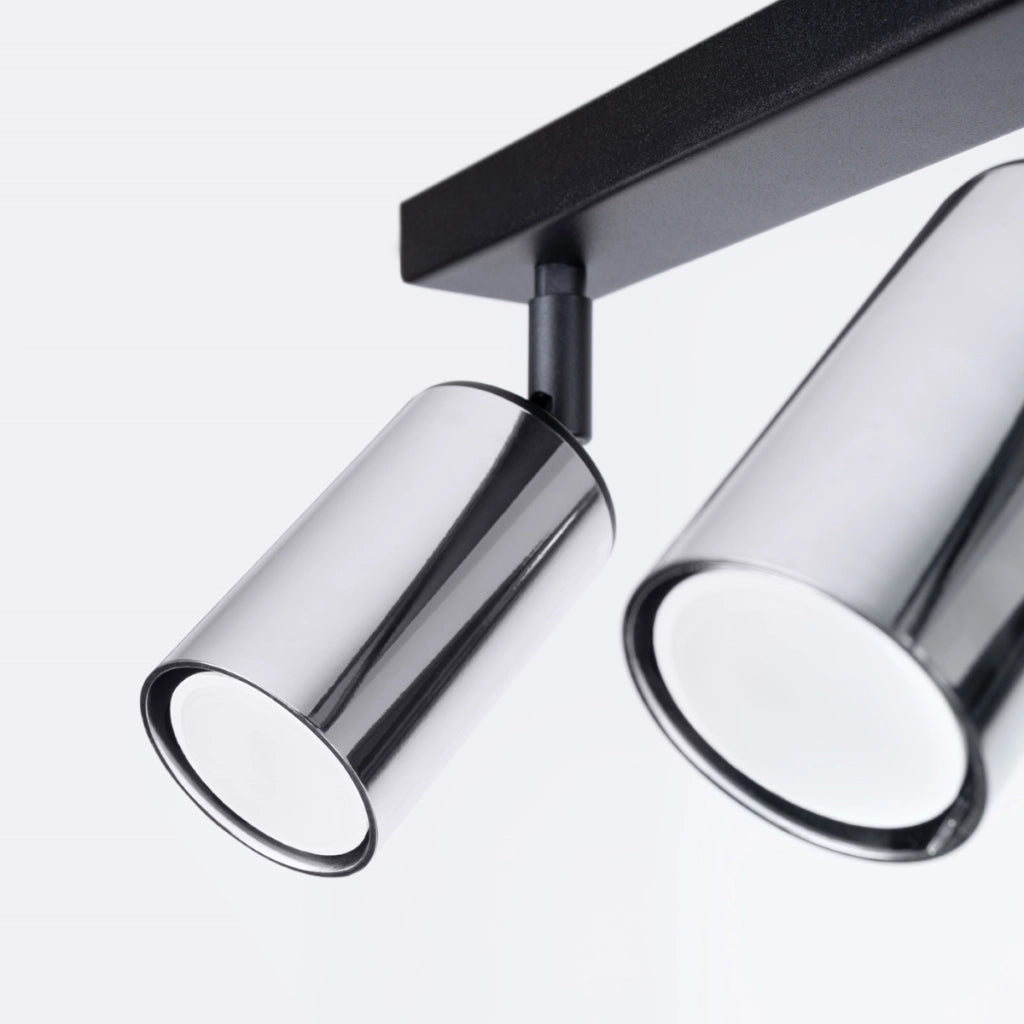 Lampada moderna a tubo in acciaio WINX Bittersweet Shimmer FI6/10 2x10W LED GU10
