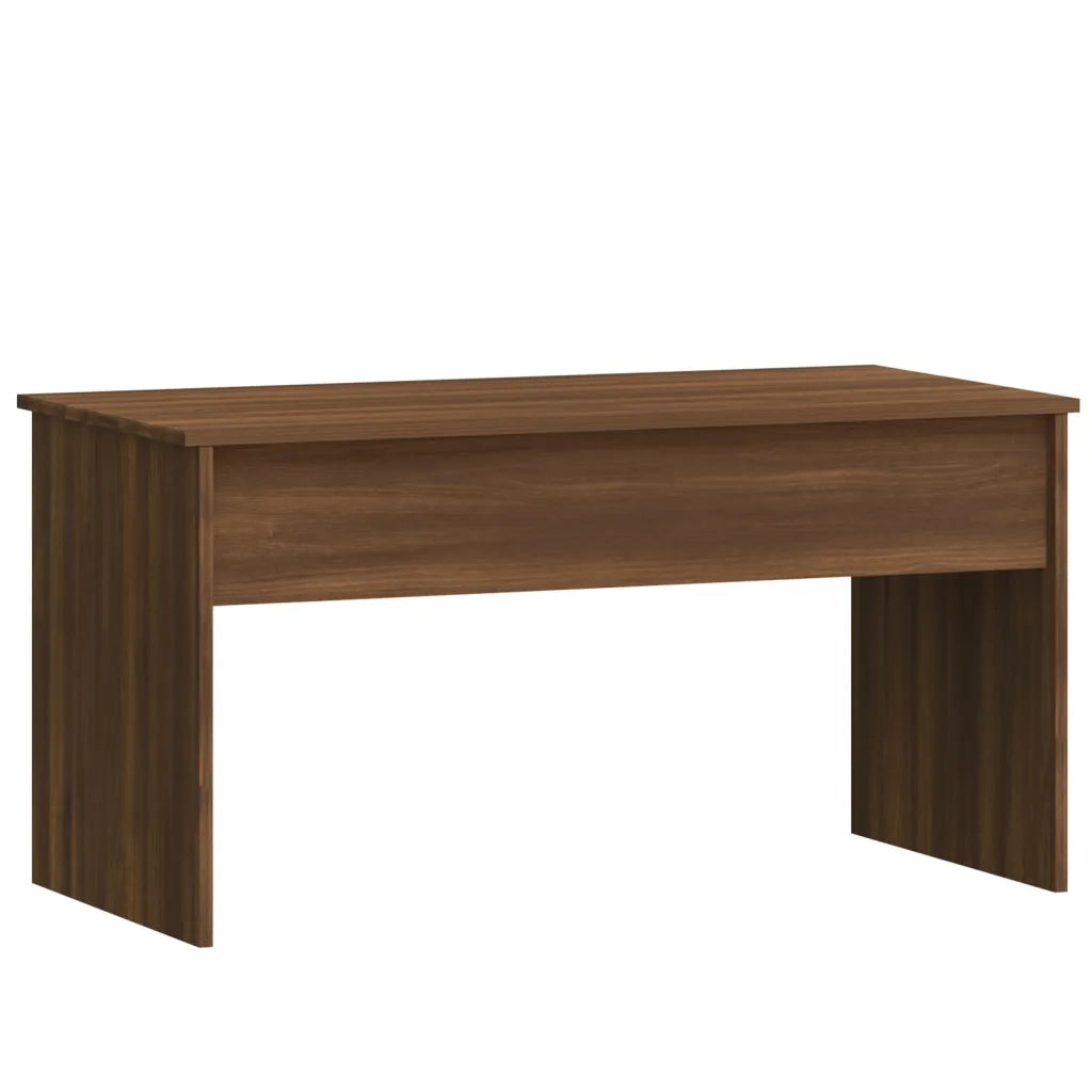 Tavolino Rovere Marrone 102x50,5x52,5 cm in Legno Multistrato cod mxl 12591