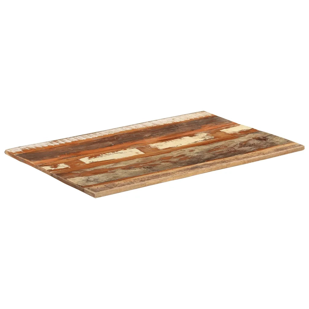 Piano Tavolo Rettangolare 60x90 cm 15-16 mm Legno di Recupero cod mxl 57932