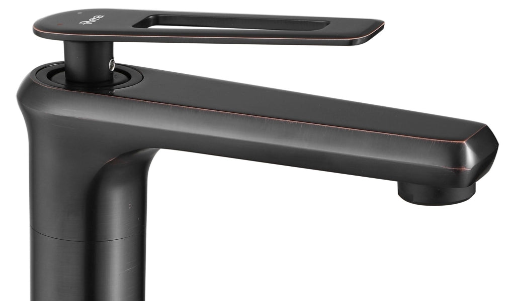 Rubinetto Da Lavabo Rea Blade Old Black High