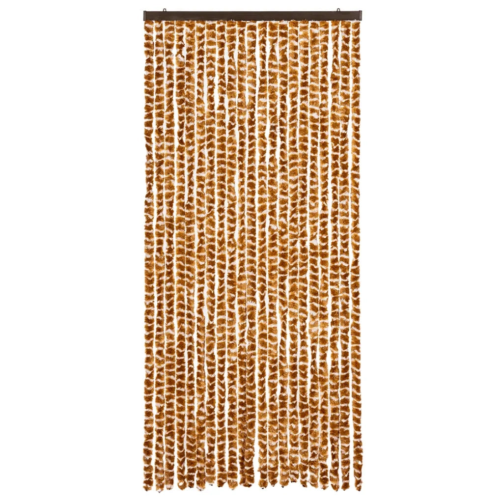 Zanzariera Ocra e Bianco 90x220 cm Ciniglia cod mxl 58930