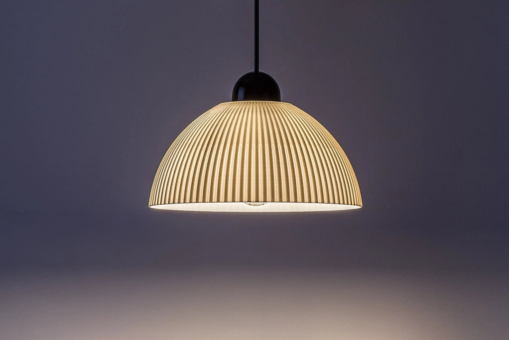 Lampada sospesa Avenora 1xE27 nera bianca Rabalux