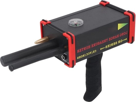 Scansionatore Metallo Subacqueo Professionale con Alta Precisione - Raggio di Azione 1000m - Profondità Massima 25m - Metallo Detector con Antenne - Caccia al Diamante con Casco di Protezione.