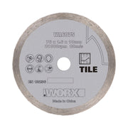 Disco diamantato WA6075 76 mm per mini smerigliatrice taglio piastrelle ceramica e muratura per WX801 MakerX - Worx