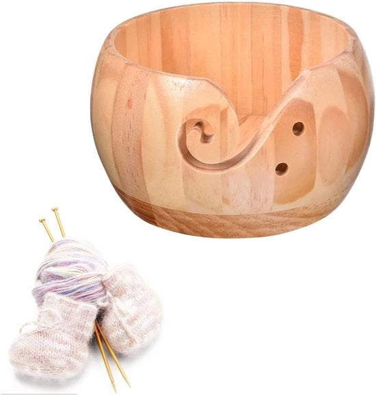 Bowl per filato - Contenitore per lana - Compartimento per filato - Contenitore per lana - Contenitore per bobine