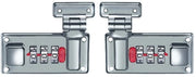 Cassetti di sicurezza - Slot per zavorra - Alta sicurezza - Argento - Combinazione di sicurezza - Per bagagli, valigie e cassetti in ufficio - Modello: [modello] - Codice prodotto: [codice prodotto] - Materiale: [materiale] - Dimensioni: [dimensioni]