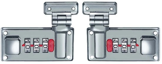 Cassetti di sicurezza - Slot per zavorra - Alta sicurezza - Argento - Combinazione di sicurezza - Per bagagli, valigie e cassetti in ufficio - Modello: [modello] - Codice prodotto: [codice prodotto] - Materiale: [materiale] - Dimensioni: [dimensioni]