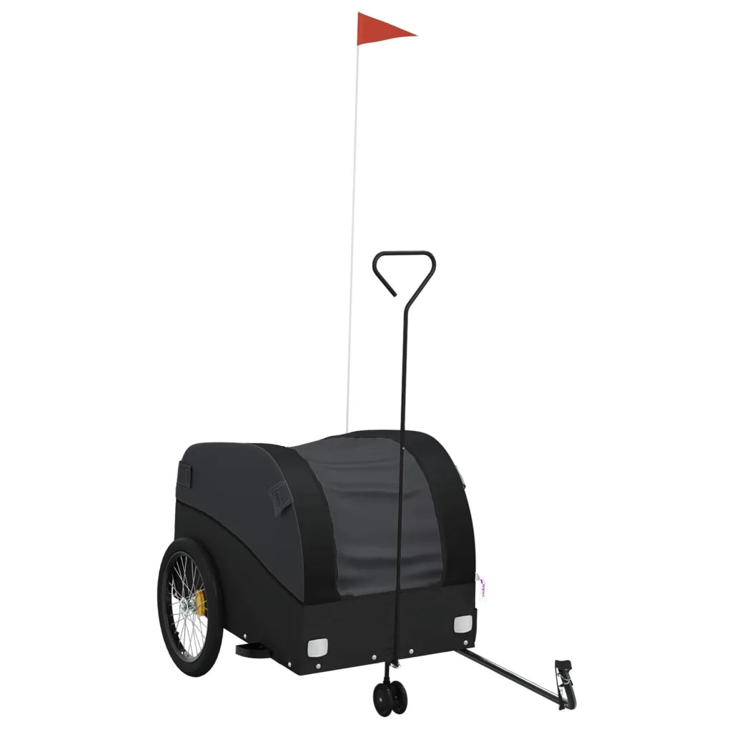 Rimorchio da Bici Nero 45 kg in Ferro 94150