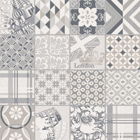 MOSAICO CITY GRIGIO FOGL.30X30