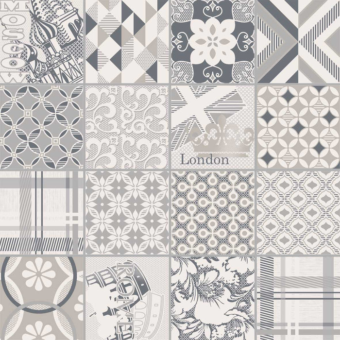 MOSAICO CITY GRIGIO FOGL.30X30