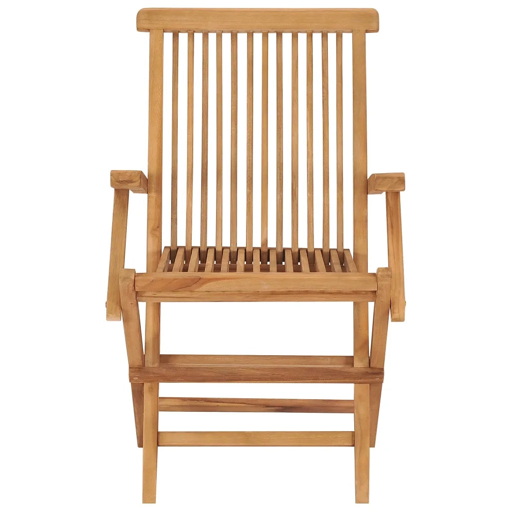 Sedie da Giardino 2 pz | Sedie da Esterno con Cuscini Tortora Legno Massello Teak