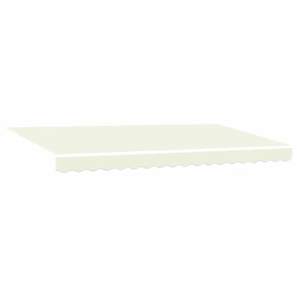 vidaXL Tenda con tende Crema 350 x 200 x 120 cm Tessuto e Metallo