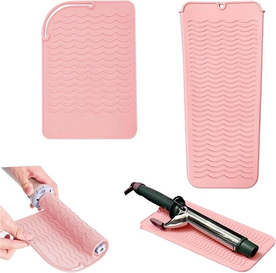 Matrice termica in silicone per stili e crimpatori, 2 misure, resistente al calore, antiscivolo, per uso domestico e da viaggio