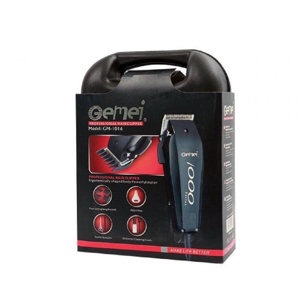 Trade Shop - Tagliacapelli Professionale Uomo Cura Dei Capelli Barba Pettini Con Filo Gm-1016 -