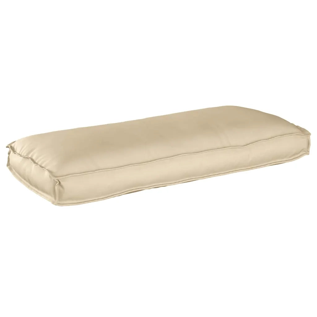 Cuscino Beige 120 x 50 x 12 cm Tessuto Oxford 42001551