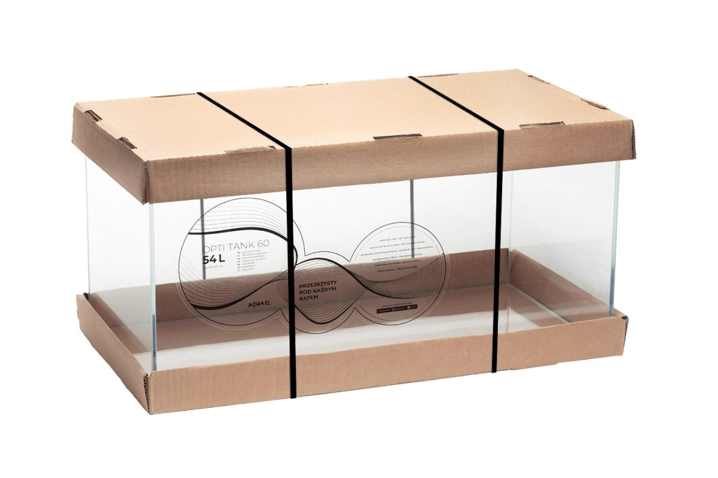 Aquael Opti Tank - aquario in vetro extrachiaro Dimensioni: 60x30x30h