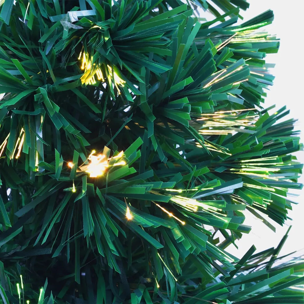 Albero di Natale Artificiale Fibra Ottica 64 cm Verde cod mxl 6579