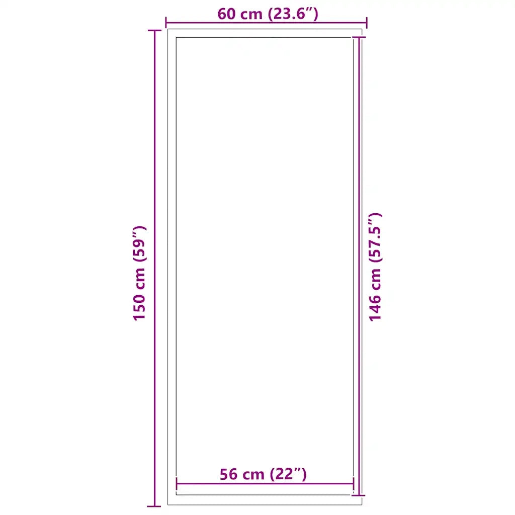 Zerbino Marrone 60x150 cm 4105581
