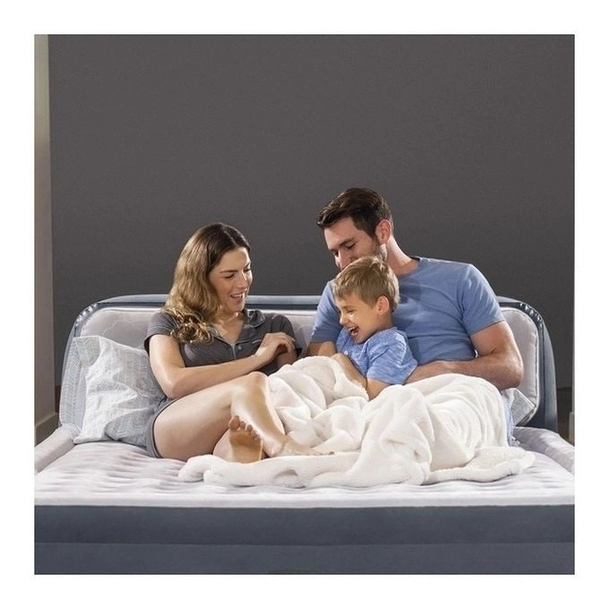 Intex Materasso Dura-Beam con Schienale Tecnologia Fiber Tech con Pompa elettrica
