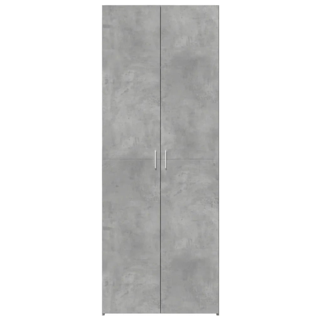 Buffet credenza cassettiera armadio mobile contenitore organizer cucina soggiorno salotto alto 70 x 42,5 x 185 cm legno ingegnerizzato grigio 02_0034718