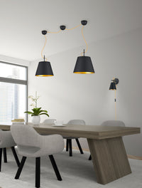 Applique da Esterno  E14 in Metallo Nero Opaco