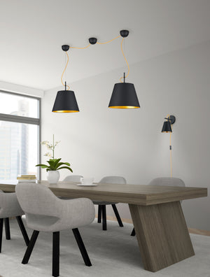 Applique da Esterno  E14 in Metallo Nero Opaco