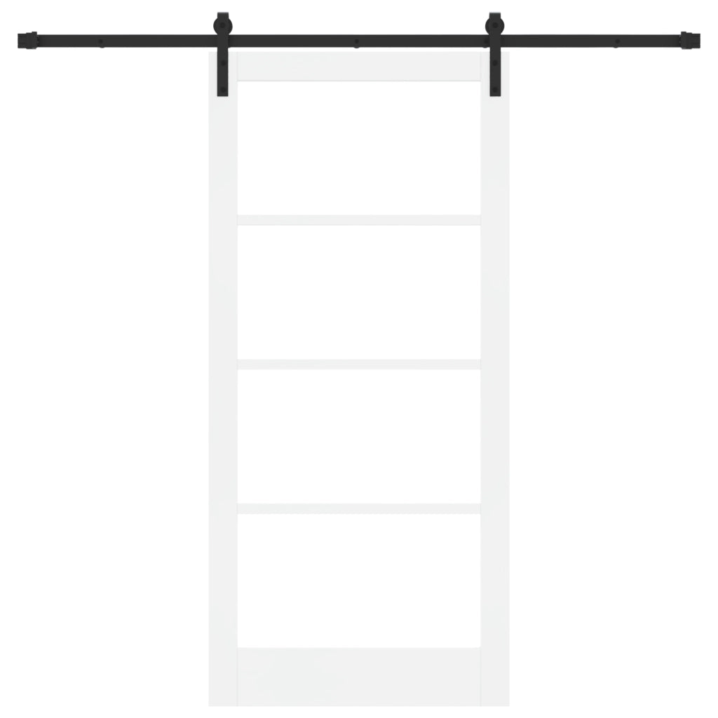 Porta Scorrevole  con Kit di Ferramenta 'ORKDAL'Bianca 93x202 cm
